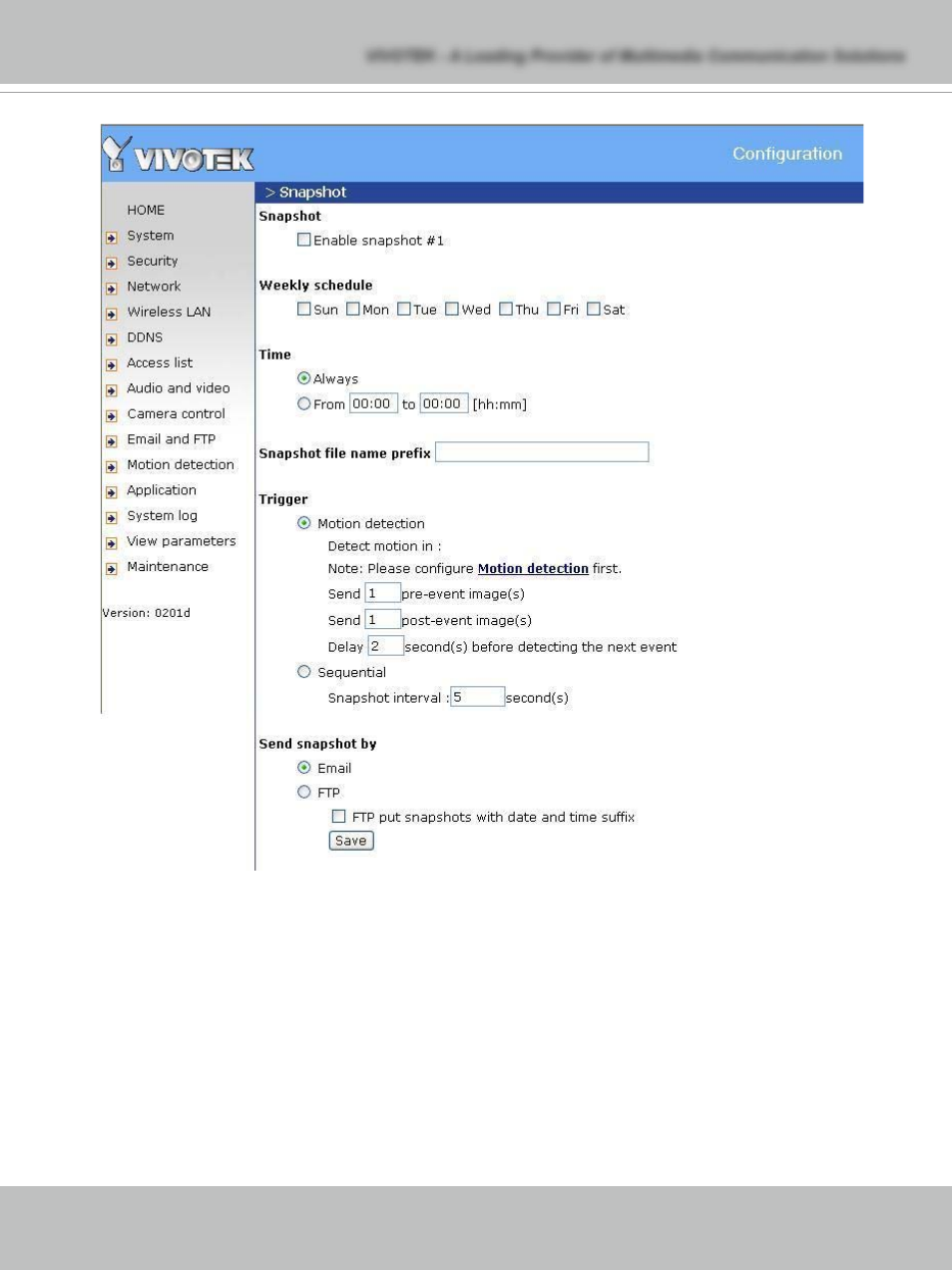 Video clip | Vivotek PT71373GPP/ISMA User Manual | Page 53 / 84