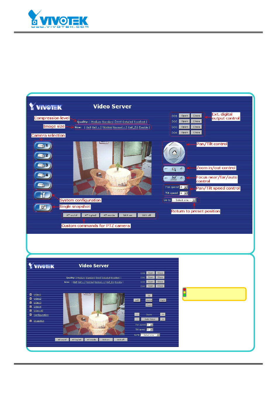 Main page | Vivotek VS2403 User Manual | Page 21 / 84