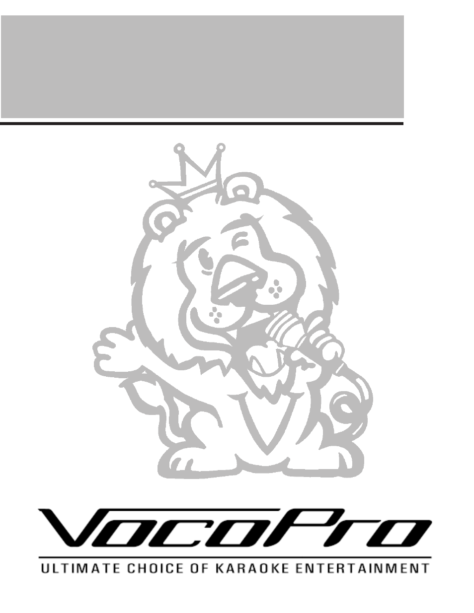 VocoPro CDG X-3 Mark II User Manual | Page 24 / 24