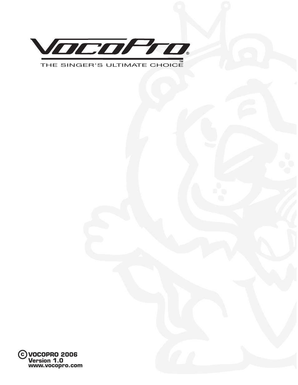 VocoPro CDG-X3P II User Manual | Page 24 / 24