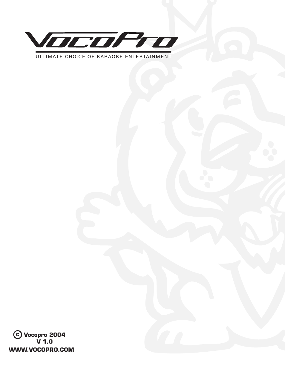 Pg 13back.pdf | VocoPro DA-900 User Manual | Page 14 / 14