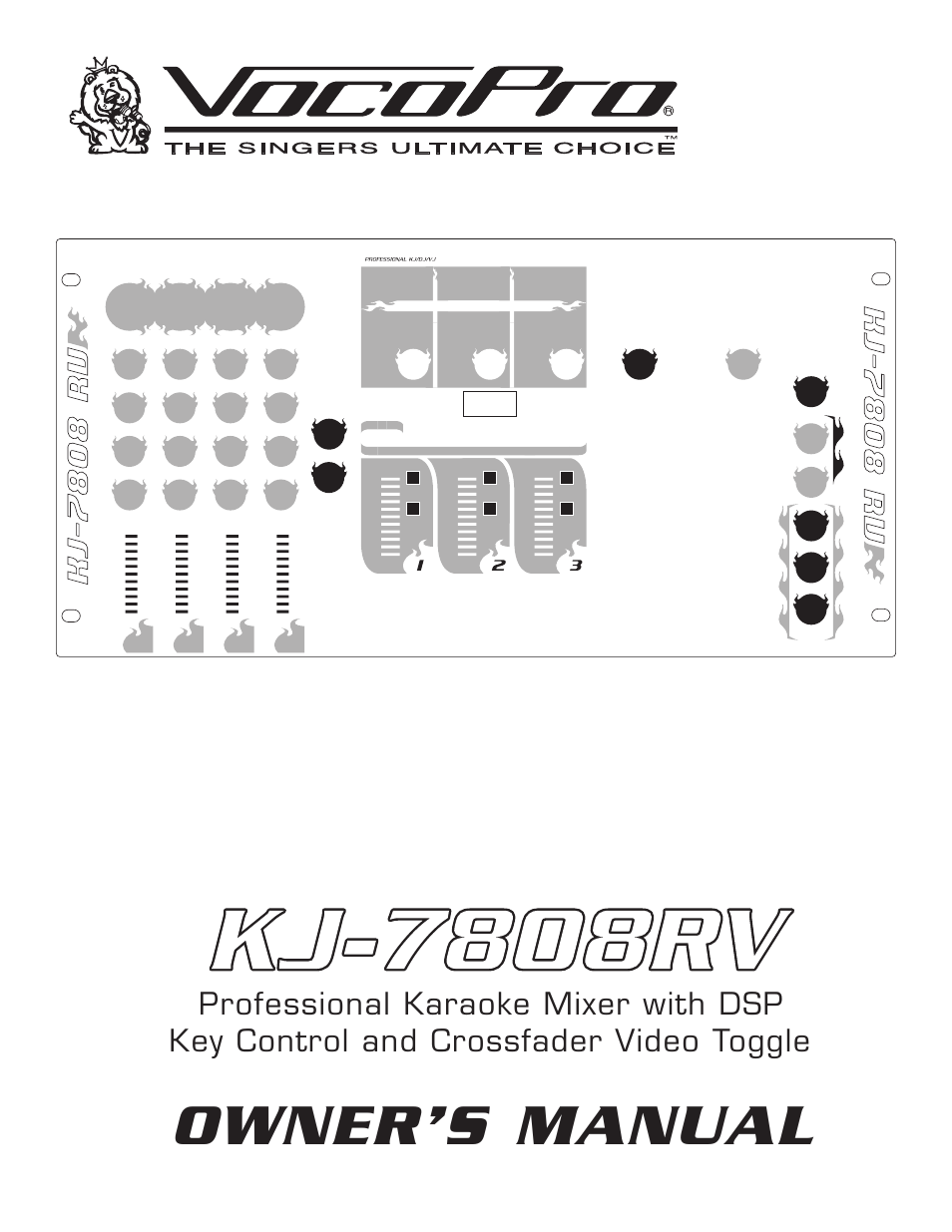 VocoPro KJ-7808RV User Manual | 28 pages