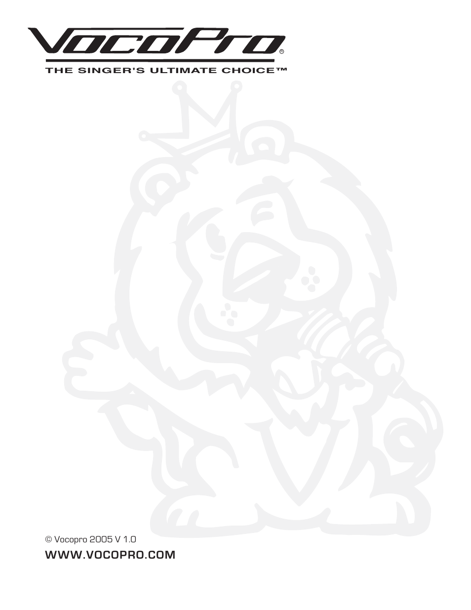 VocoPro DA-3700 User Manual | Page 18 / 18