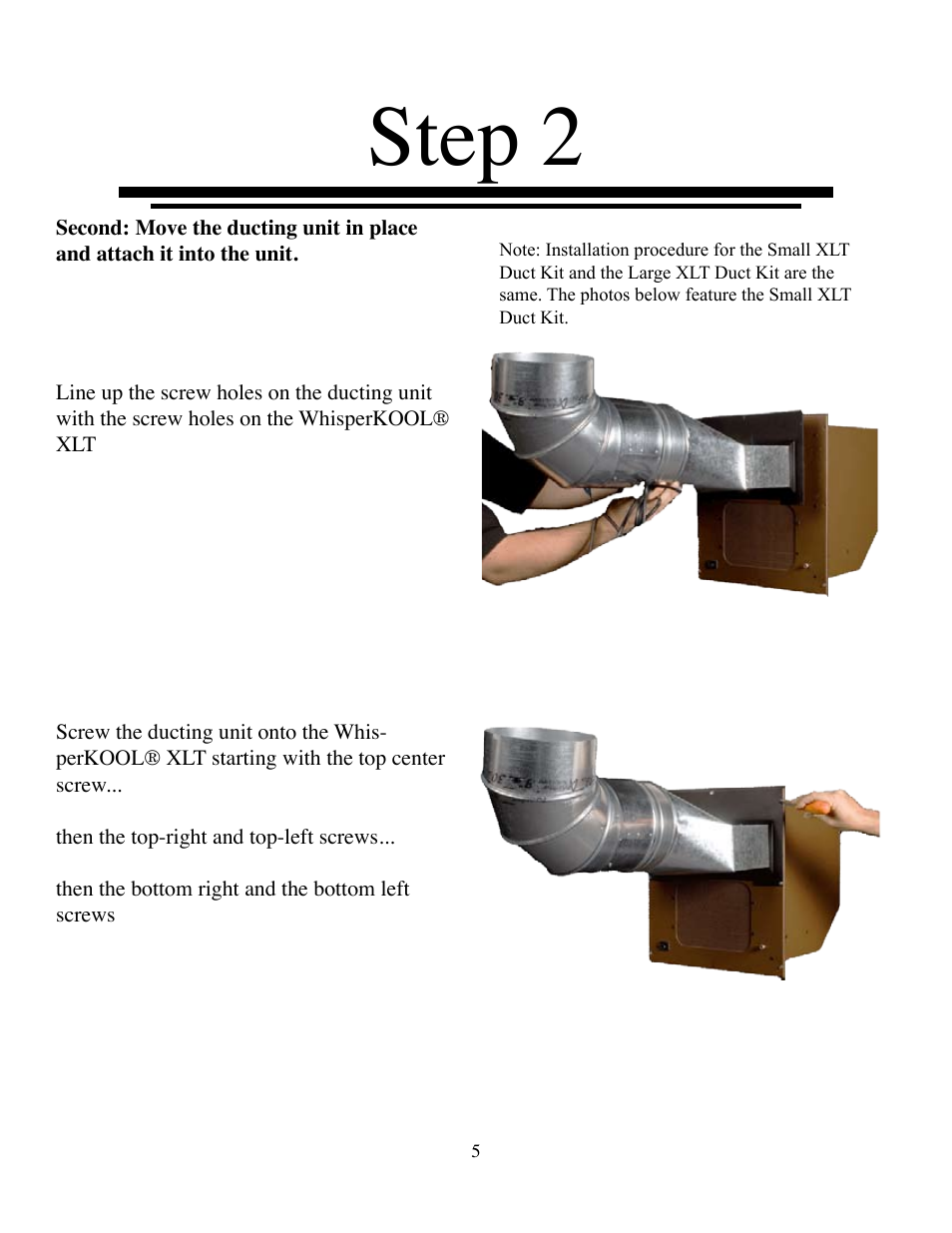 Step 2 | Vinothèque Large XLT User Manual | Page 5 / 8