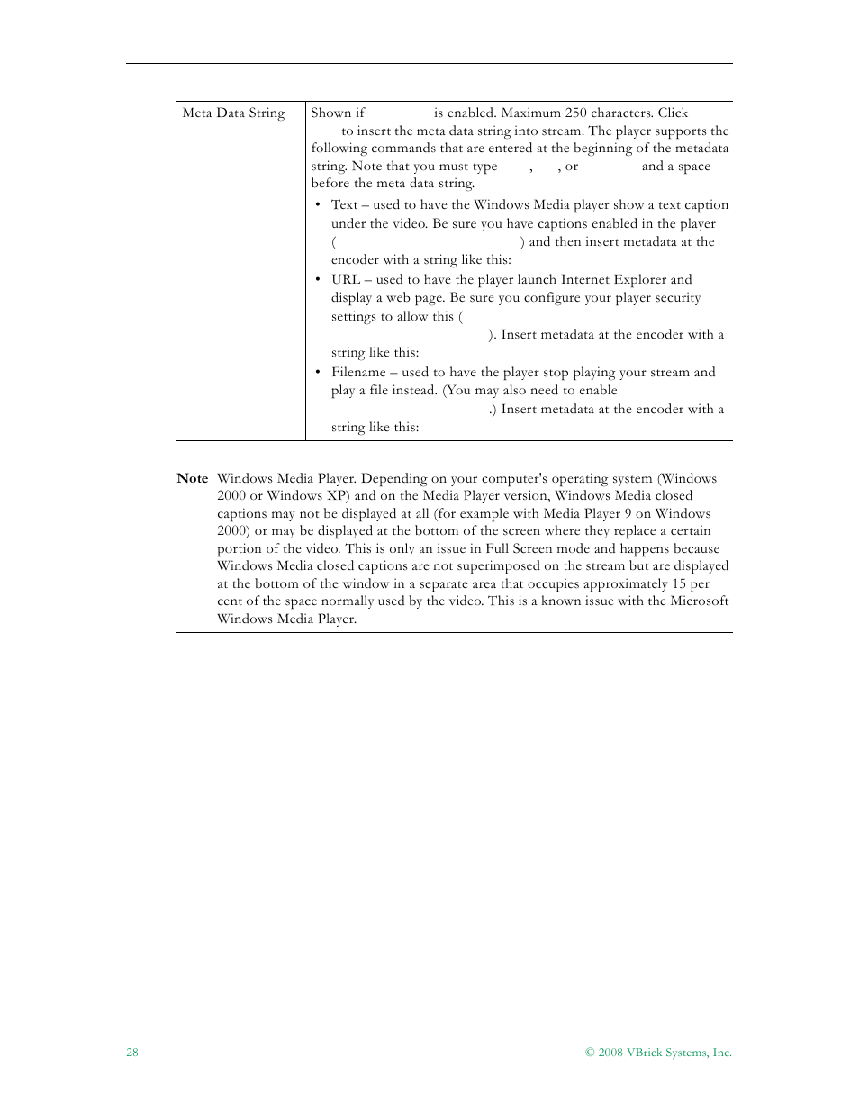 VBrick Systems VBRICK APPLIANCE VB6000 User Manual | Page 38 / 156