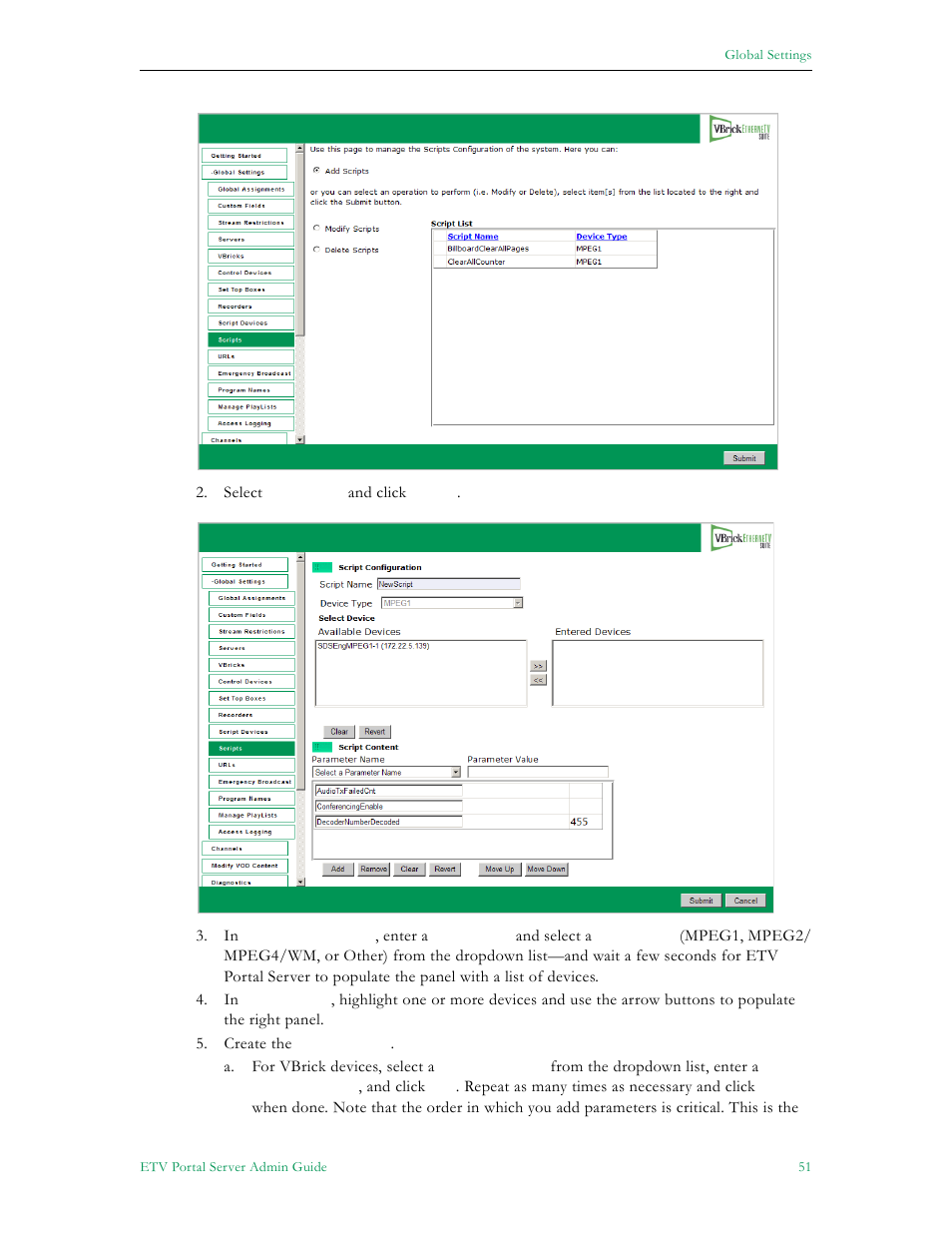 VBrick Systems Portal Server ETV v4.2.1 User Manual | Page 63 / 180