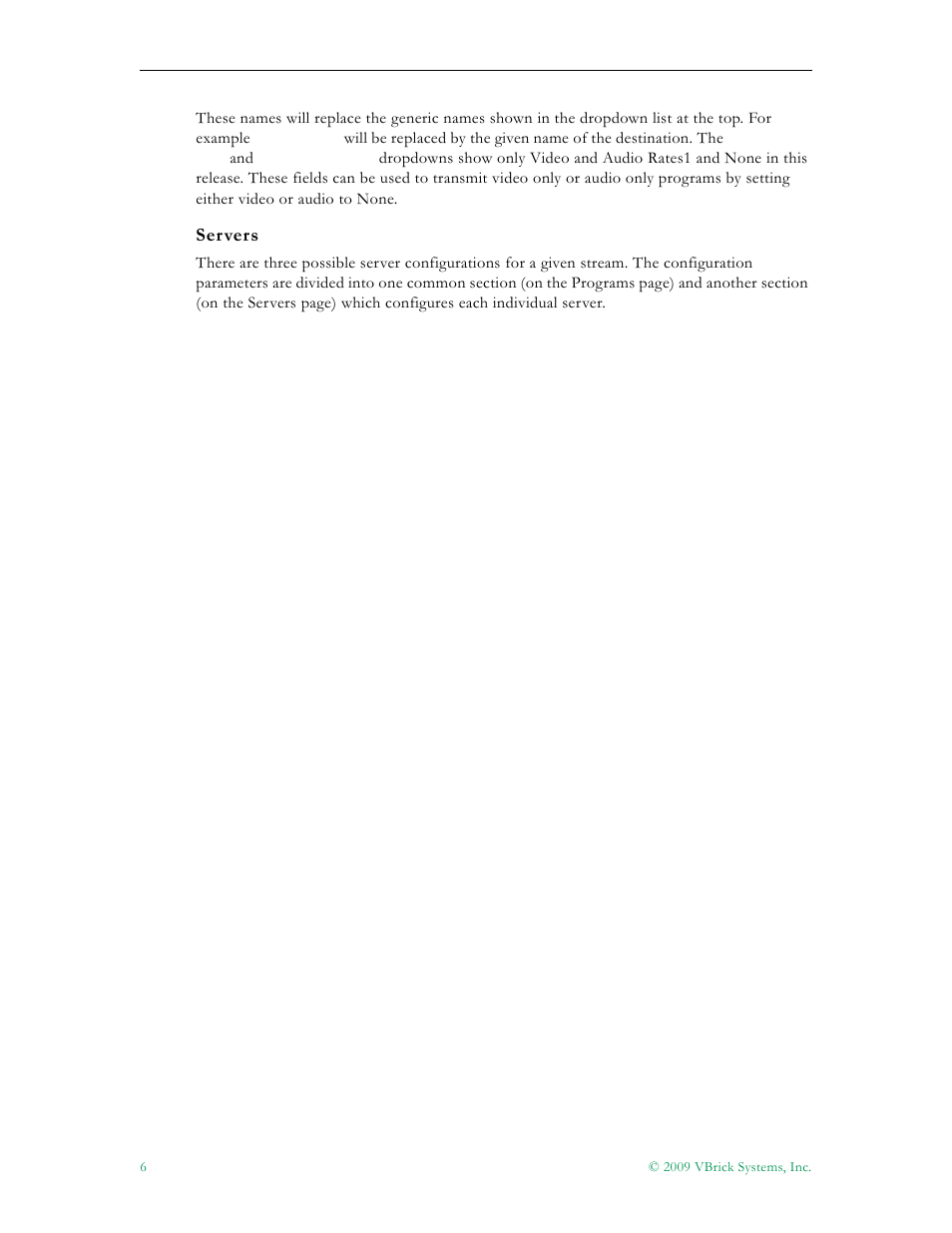 VBrick Systems 7000 User Manual | Page 12 / 76