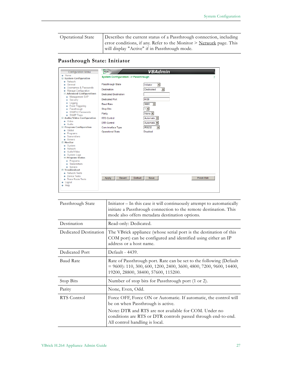 VBrick Systems 7000 User Manual | Page 33 / 76