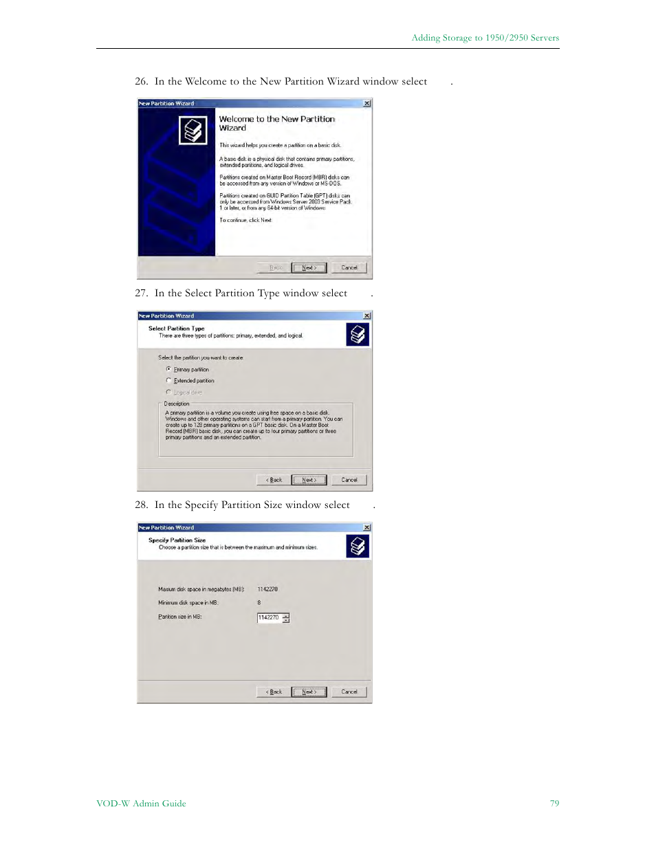 VBrick Systems VOD-W Server VBrick v4.2.1 User Manual | Page 87 / 94