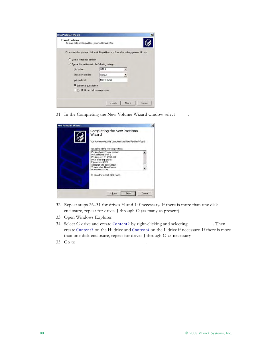 VBrick Systems VOD-W Server VBrick v4.2.3 User Manual | Page 88 / 92