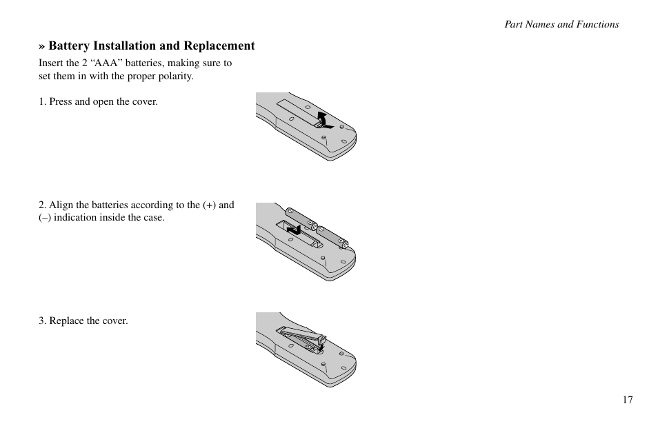 Vidikron VP-60 User Manual | Page 18 / 117