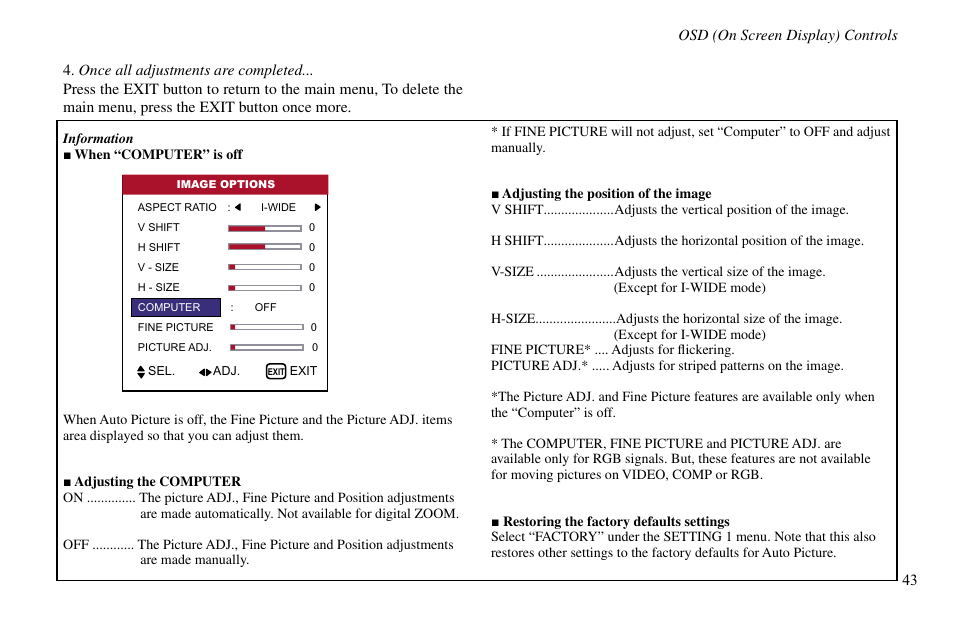 Vidikron VP-60 User Manual | Page 44 / 117