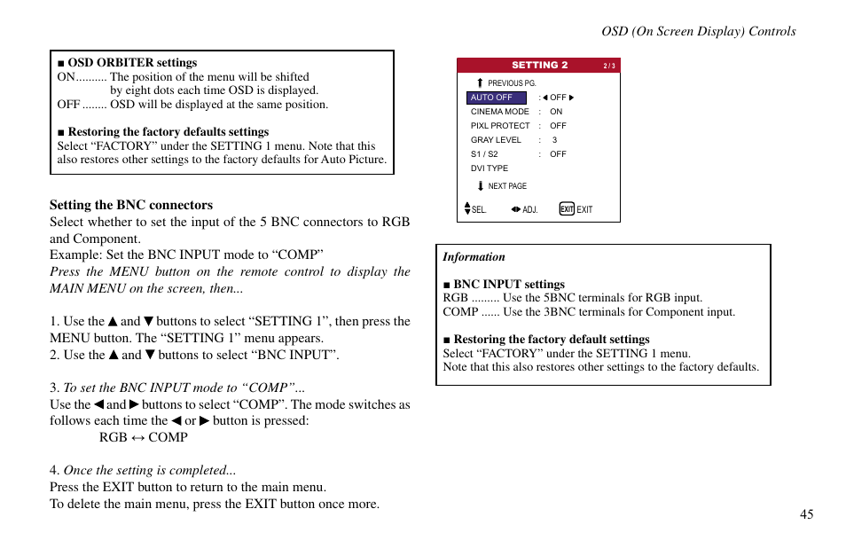 Vidikron VP-60 User Manual | Page 46 / 117