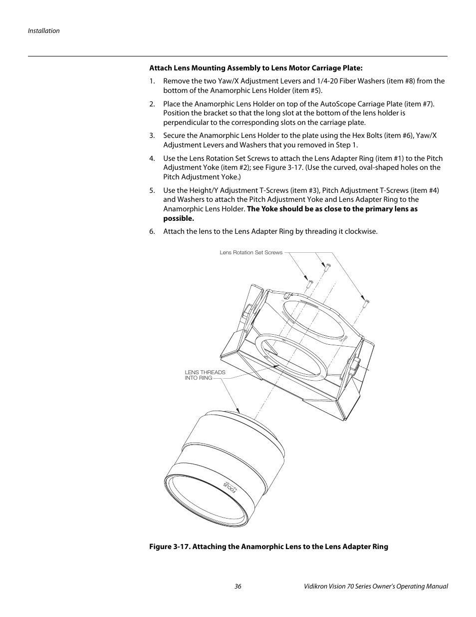 Pre l iminar y | Vidikron SERIES 1080p User Manual | Page 48 / 88