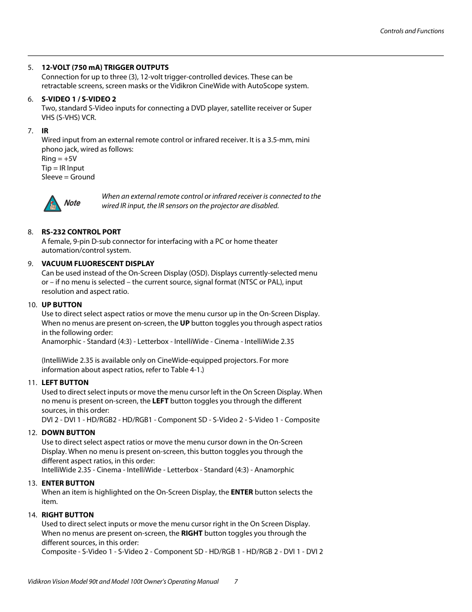 Vidikron Vision 90t User Manual | Page 17 / 76