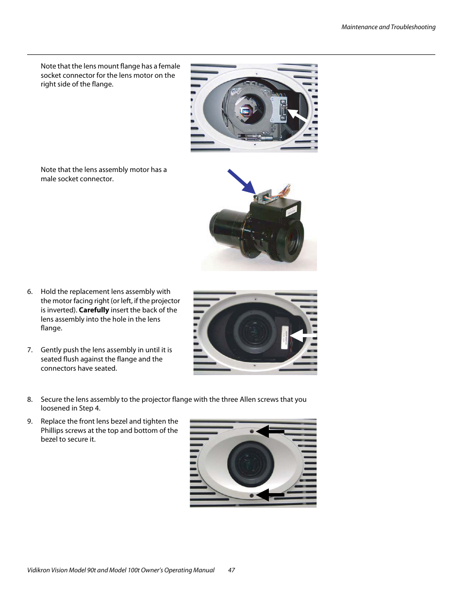 Vidikron Vision 90t User Manual | Page 57 / 76