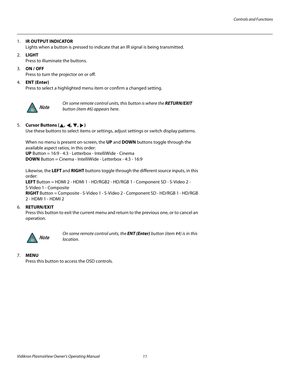Pre l iminar y | Vidikron VP-6500VHD User Manual | Page 21 / 70