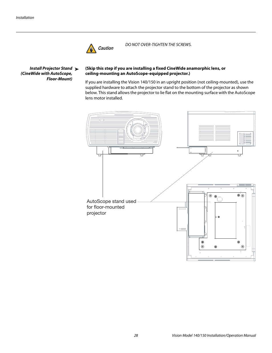 Pre l iminar y | Vidikron Vision 150 User Manual | Page 42 / 116