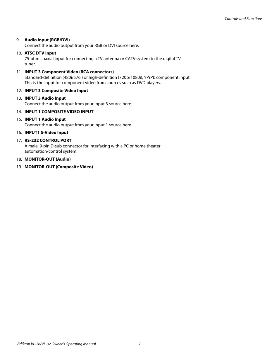 Vidikron VL-26HD User Manual | Page 17 / 66