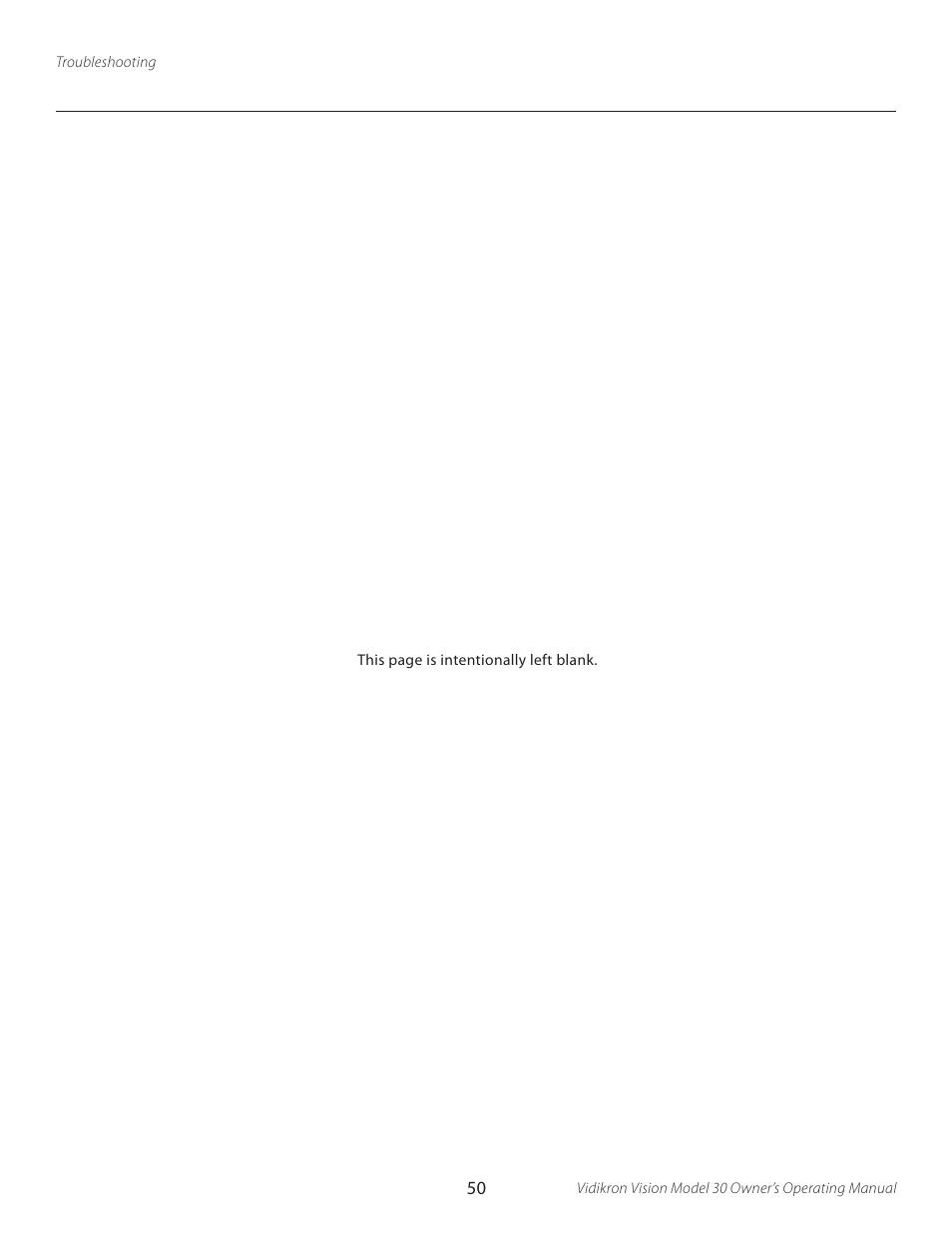 Vidikron Vision 30 User Manual | Page 50 / 58