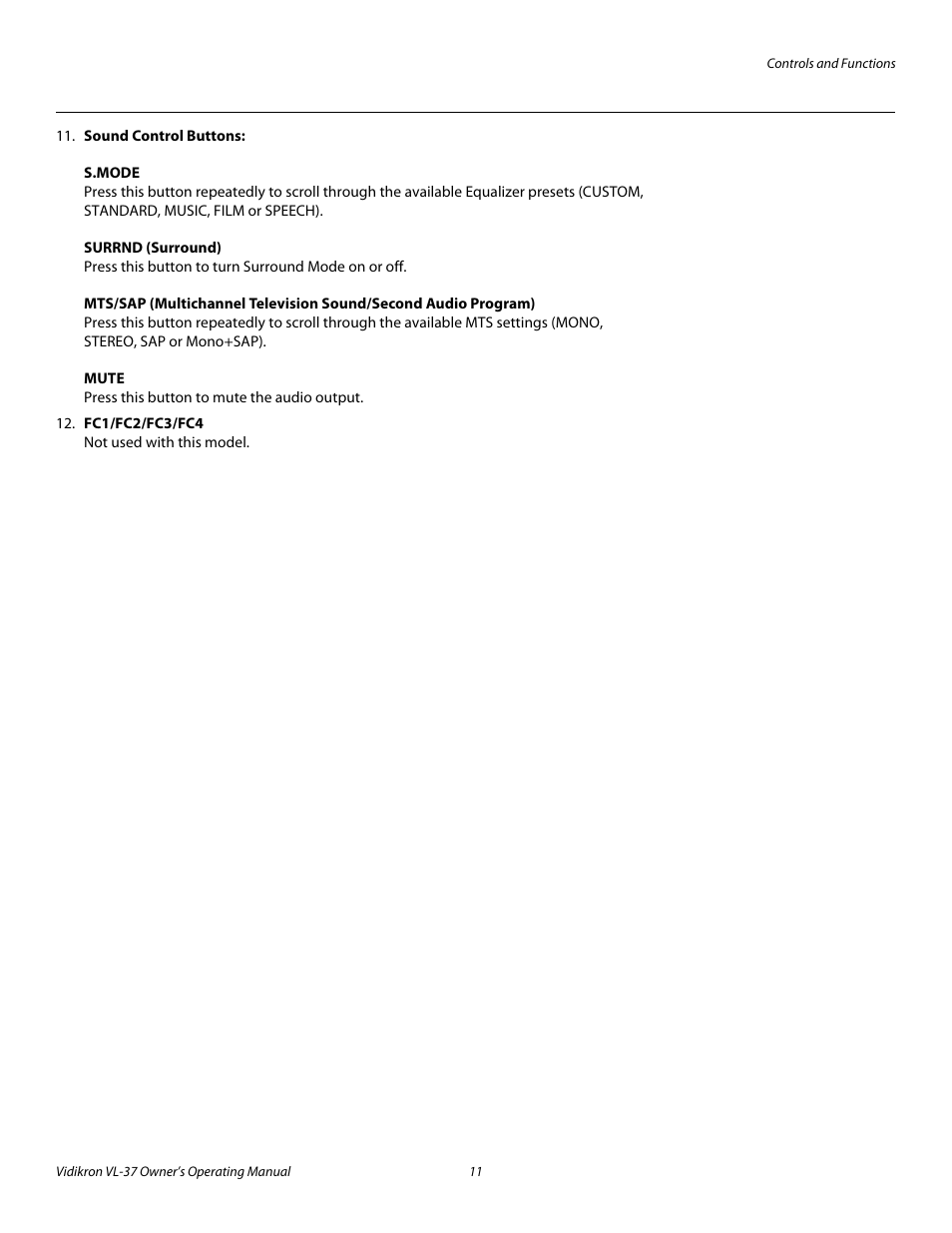 Vidikron VL-37 User Manual | Page 21 / 66