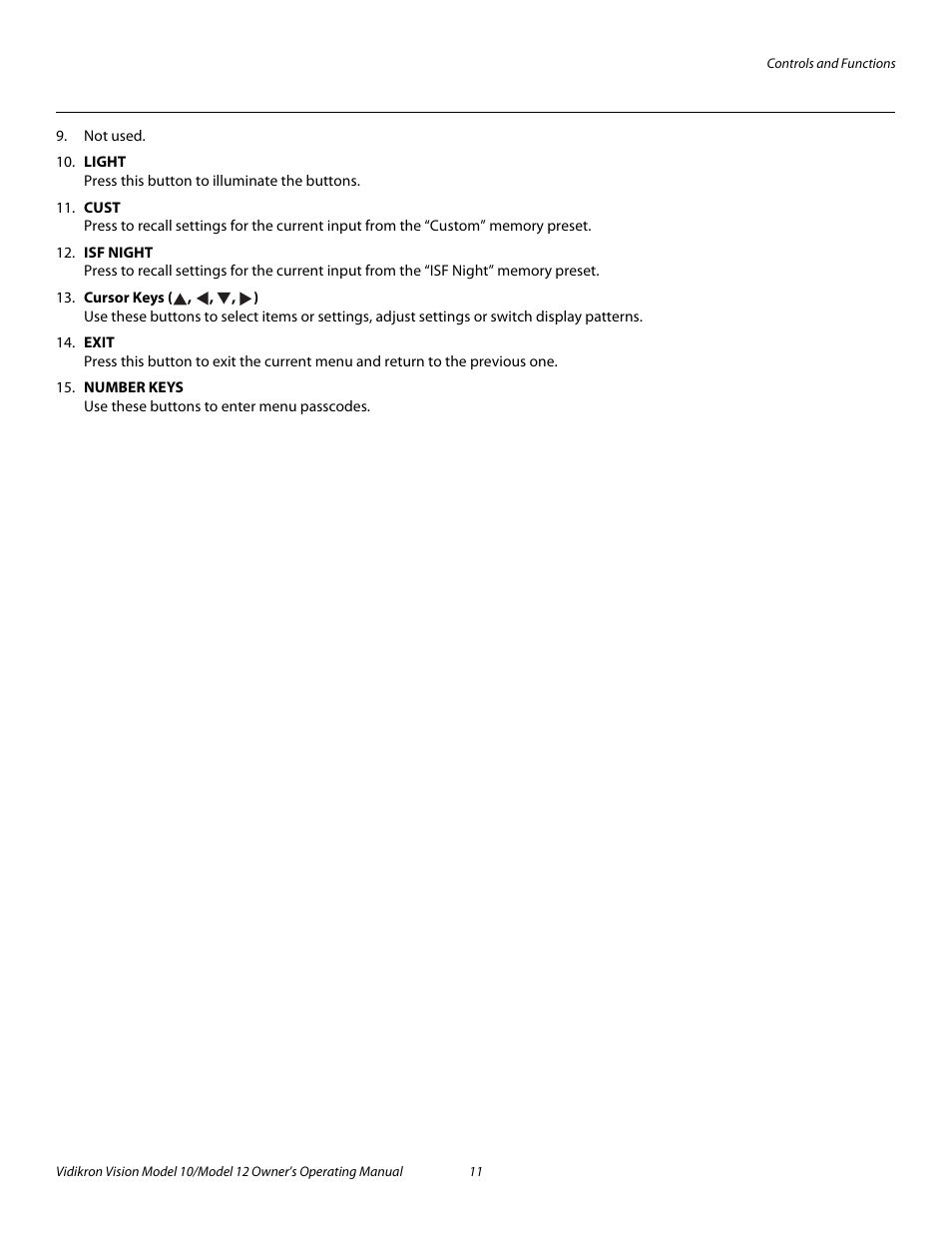 Pre l iminar y | Vidikron DLP 40828 User Manual | Page 21 / 74