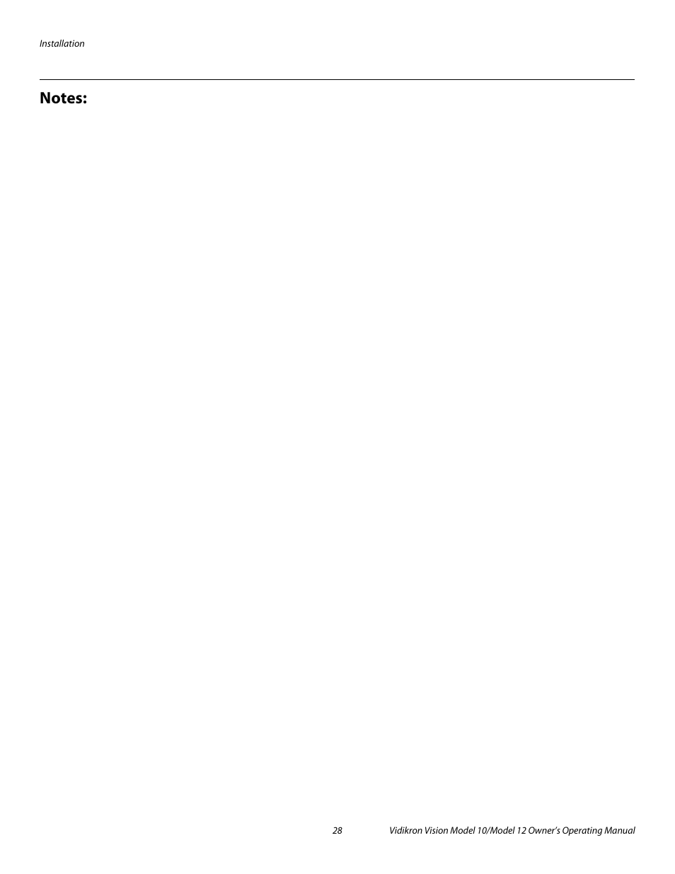 Pre l iminar y | Vidikron DLP 40828 User Manual | Page 38 / 74