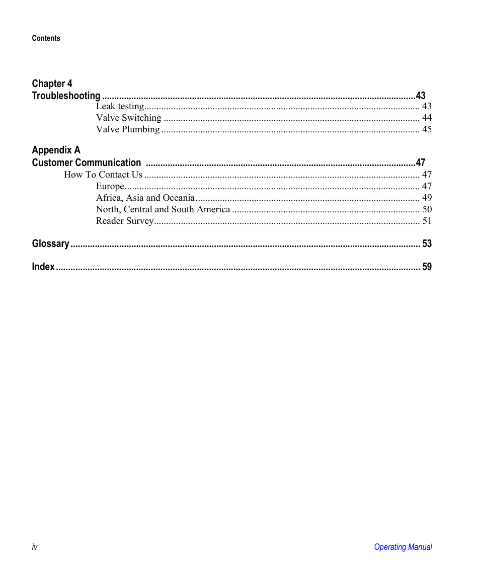 Valco electronic Valve Oven User Manual | Page 4 / 62