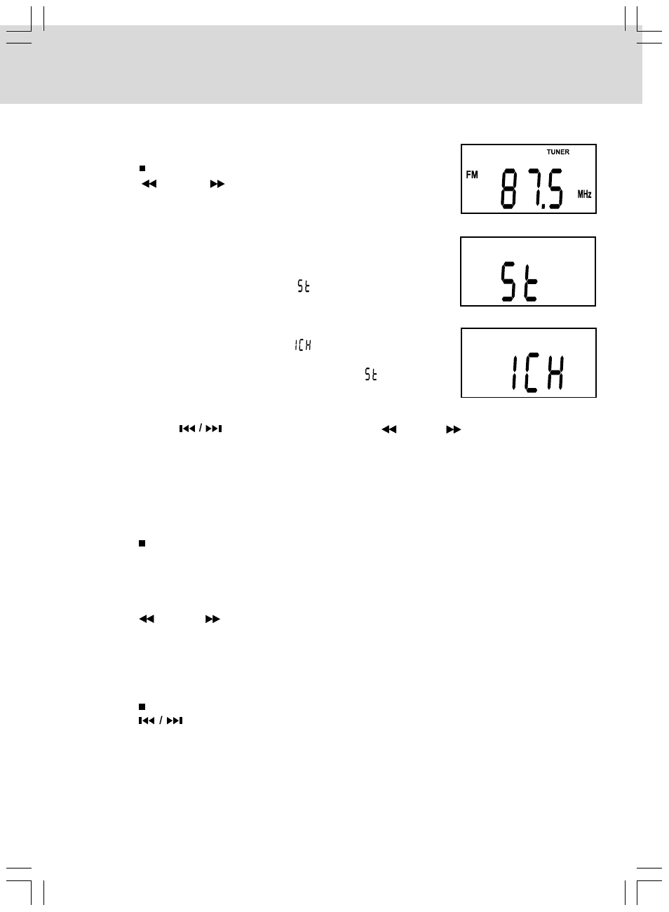 Listening to the radio | Venturer LCD Kitchen TV User Manual | Page 28 / 32