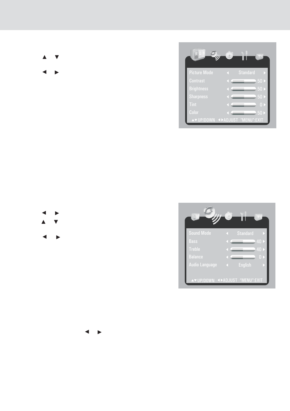 Tv setup | Venturer KLV39082 User Manual | Page 26 / 32