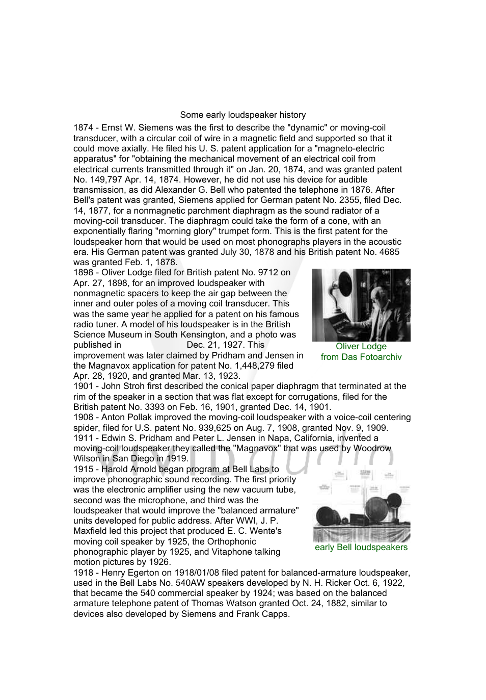 Vivid Audio V1w User Manual | Page 9 / 13