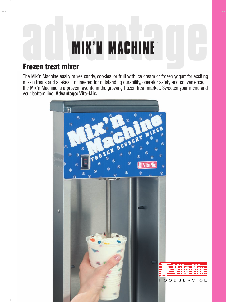 Vita-Mix Mix'n Machine User Manual | 2 pages