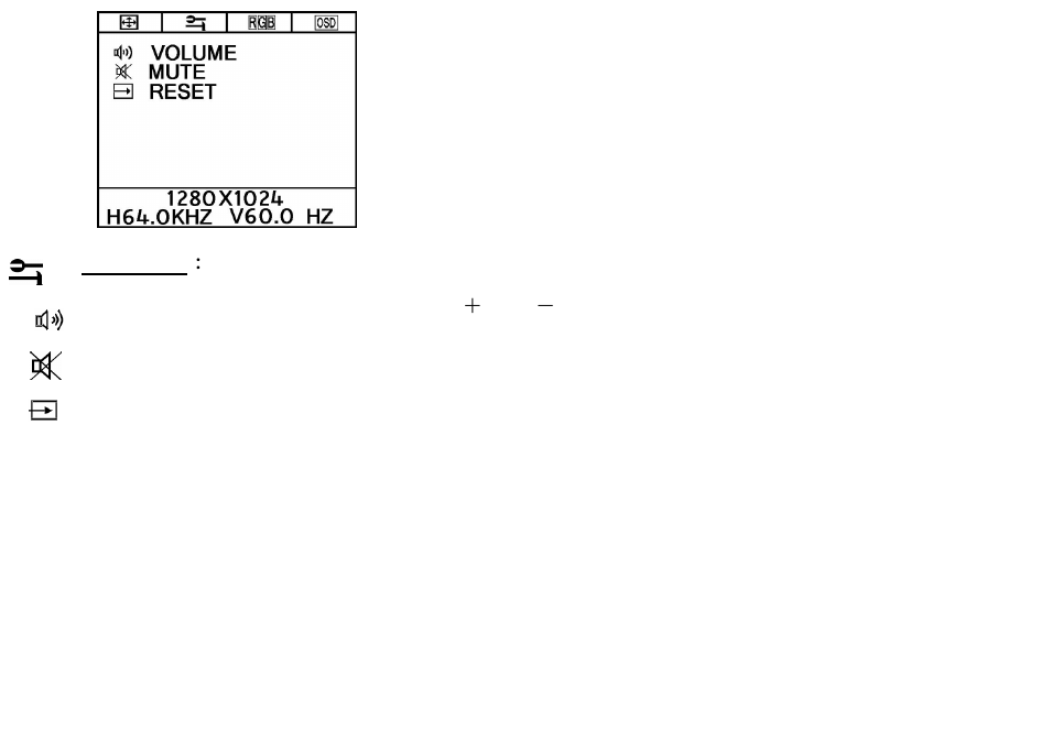 Tools menu, Volume adjust the volume by using ＋ and － buttons, Mute speakers are inactive | Reset recall factory settings | ViewEra V171 User Manual | Page 9 / 23