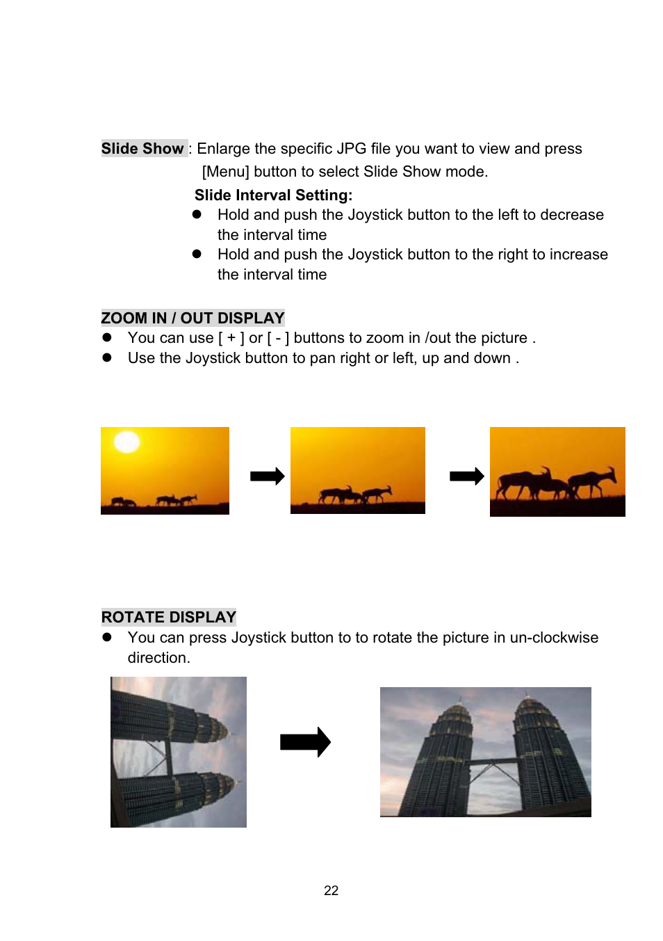 VOSONIC VP8860 User Manual | Page 22 / 40