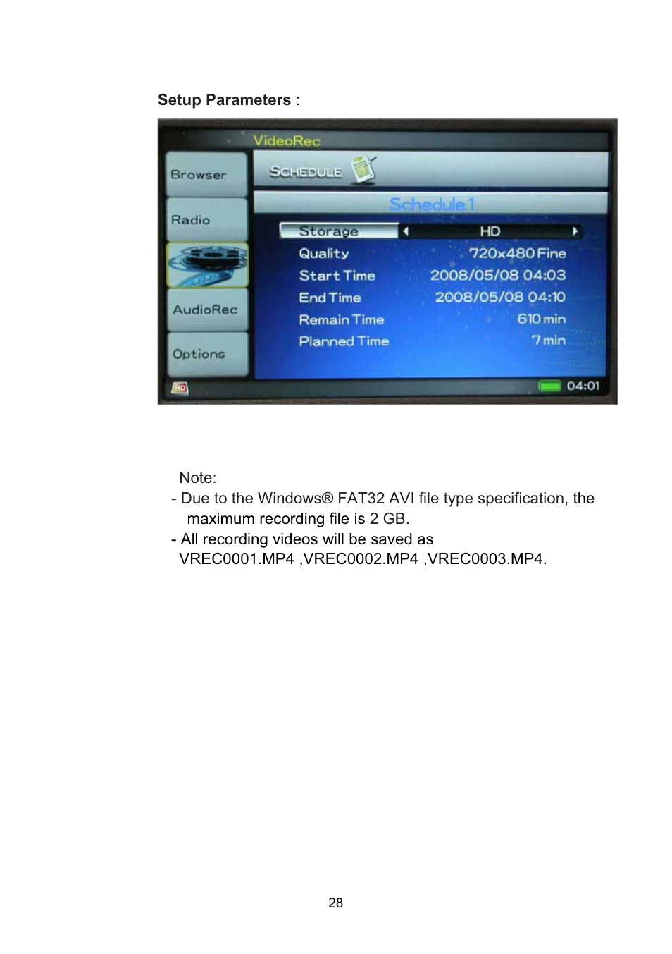 VOSONIC VP8860 User Manual | Page 28 / 40