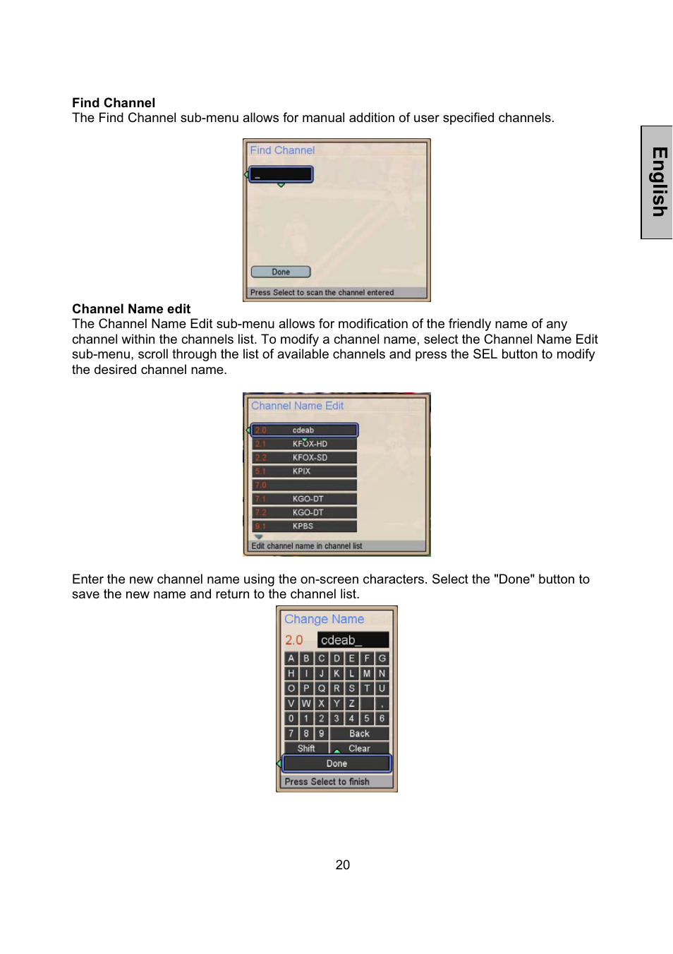 English | Vivitek LCD-TV User Manual | Page 22 / 46