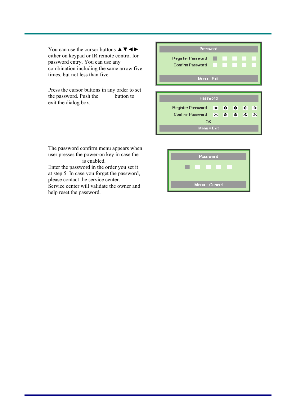Vivitek D326 User Manual | Page 20 / 52