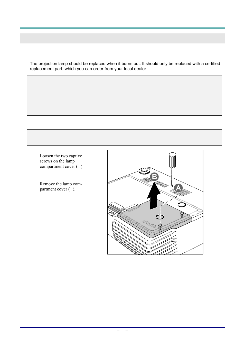 Aintenance and, Ecurity | Vivitek D326 User Manual | Page 37 / 52