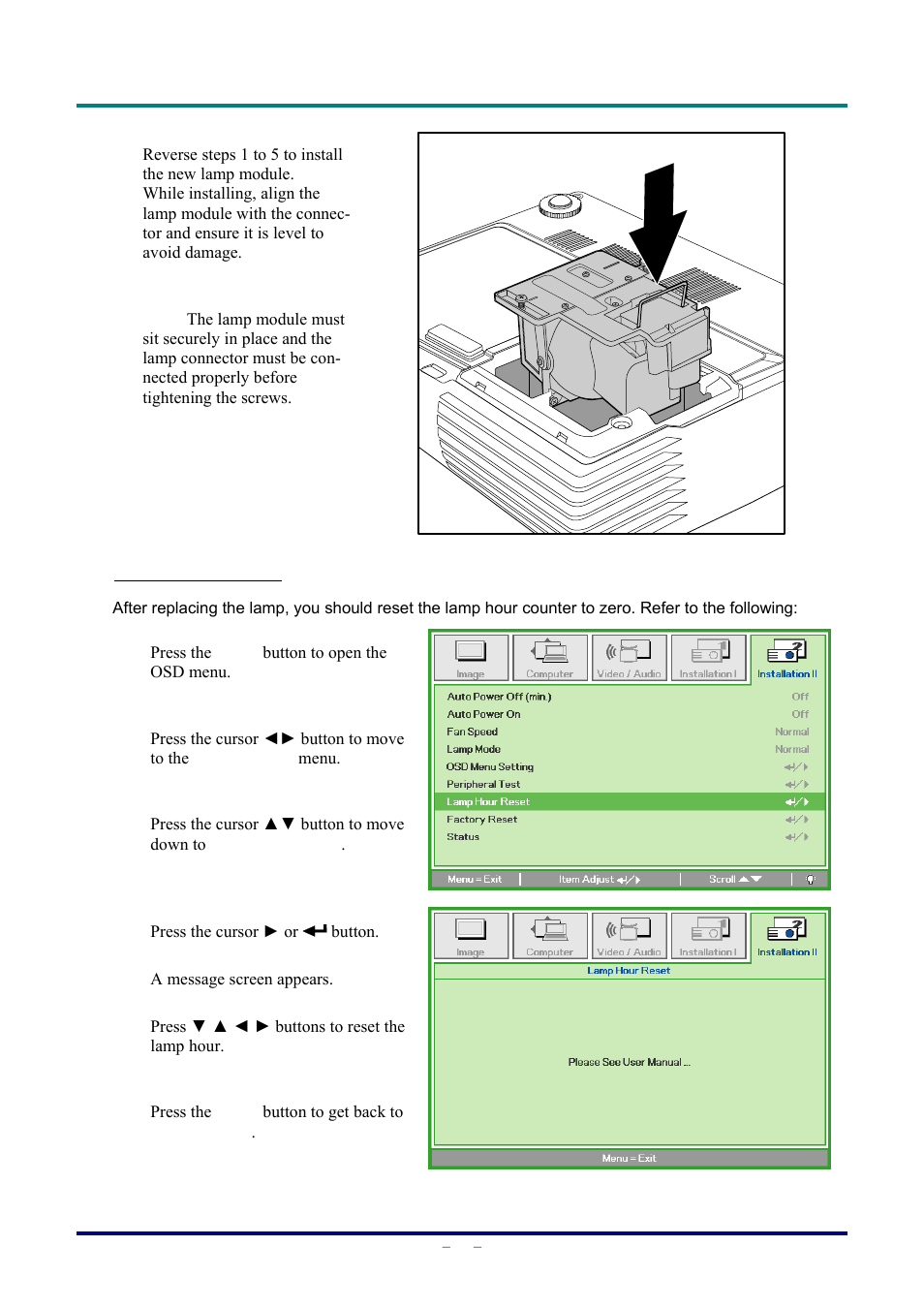 Vivitek D326 User Manual | Page 39 / 52
