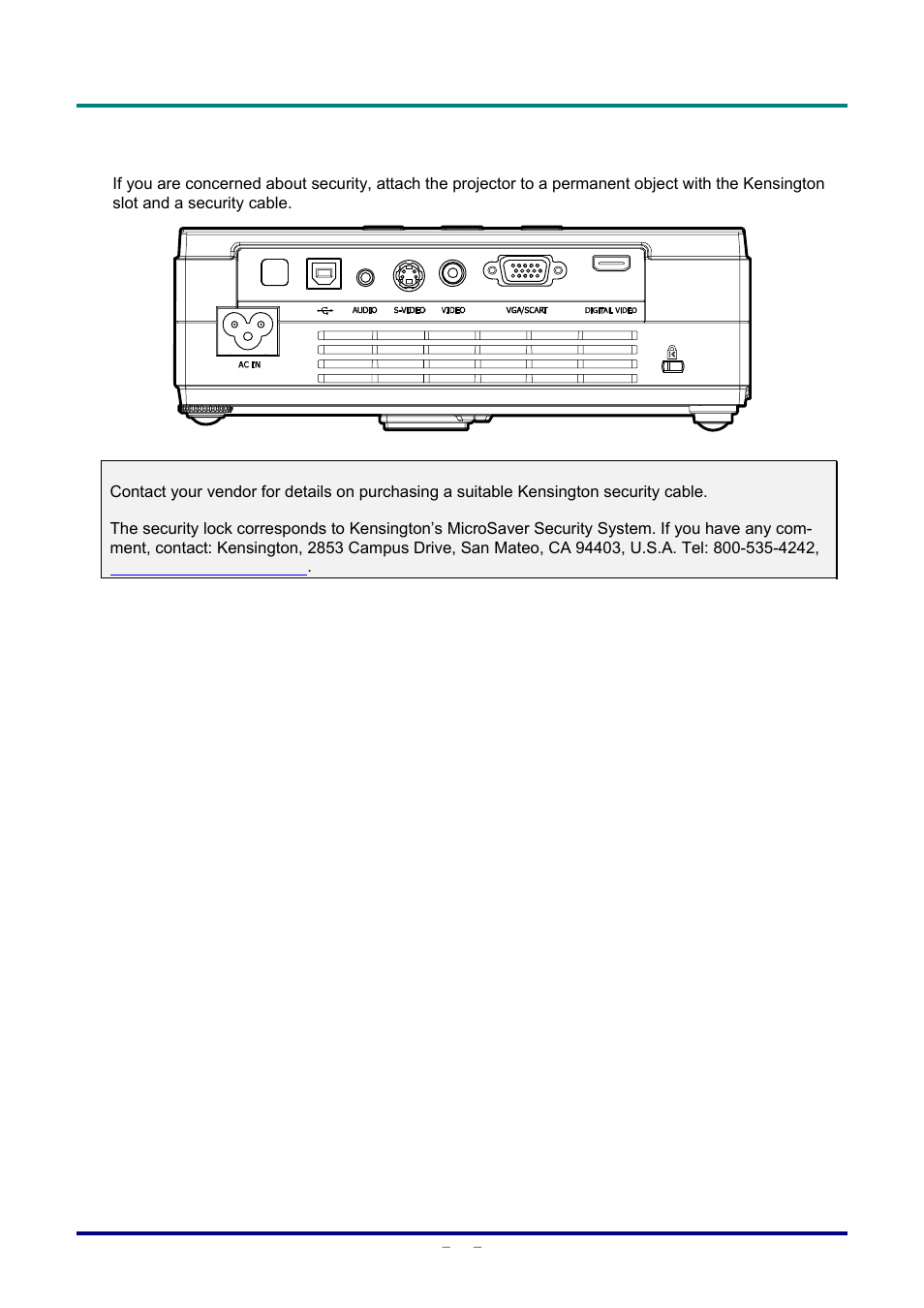 Vivitek D326 User Manual | Page 41 / 52