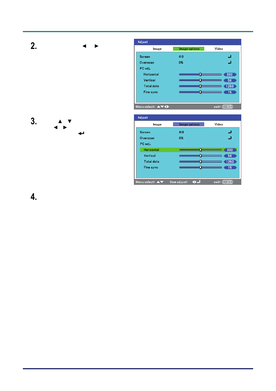 Vivitek D5500 User Manual | Page 55 / 113