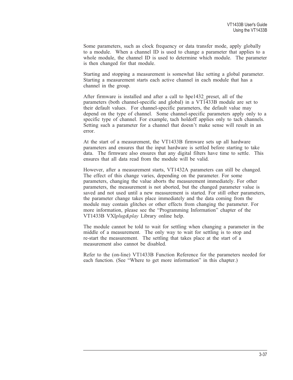 VXI VT1433B User Manual | Page 75 / 203