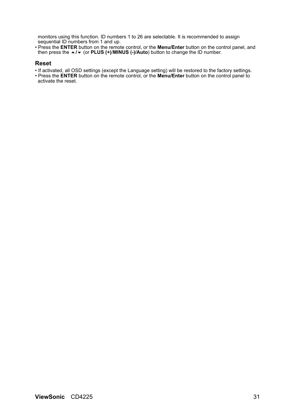 VIEWSONIC CD4225 User Manual | Page 33 / 47