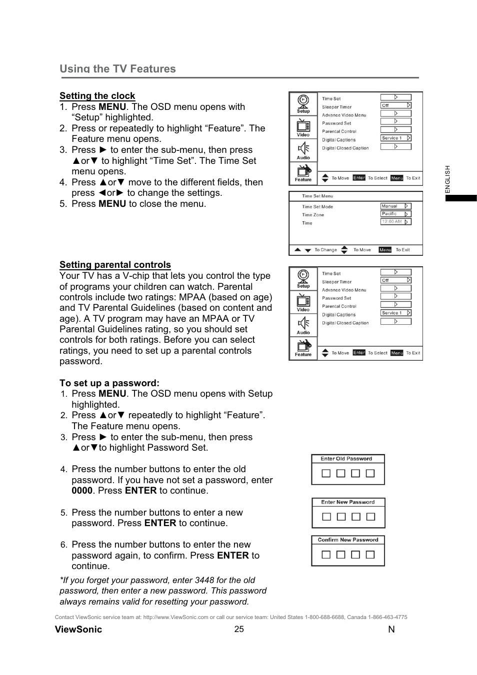 Using the tv features | VIEWSONIC N4290p User Manual | Page 32 / 42