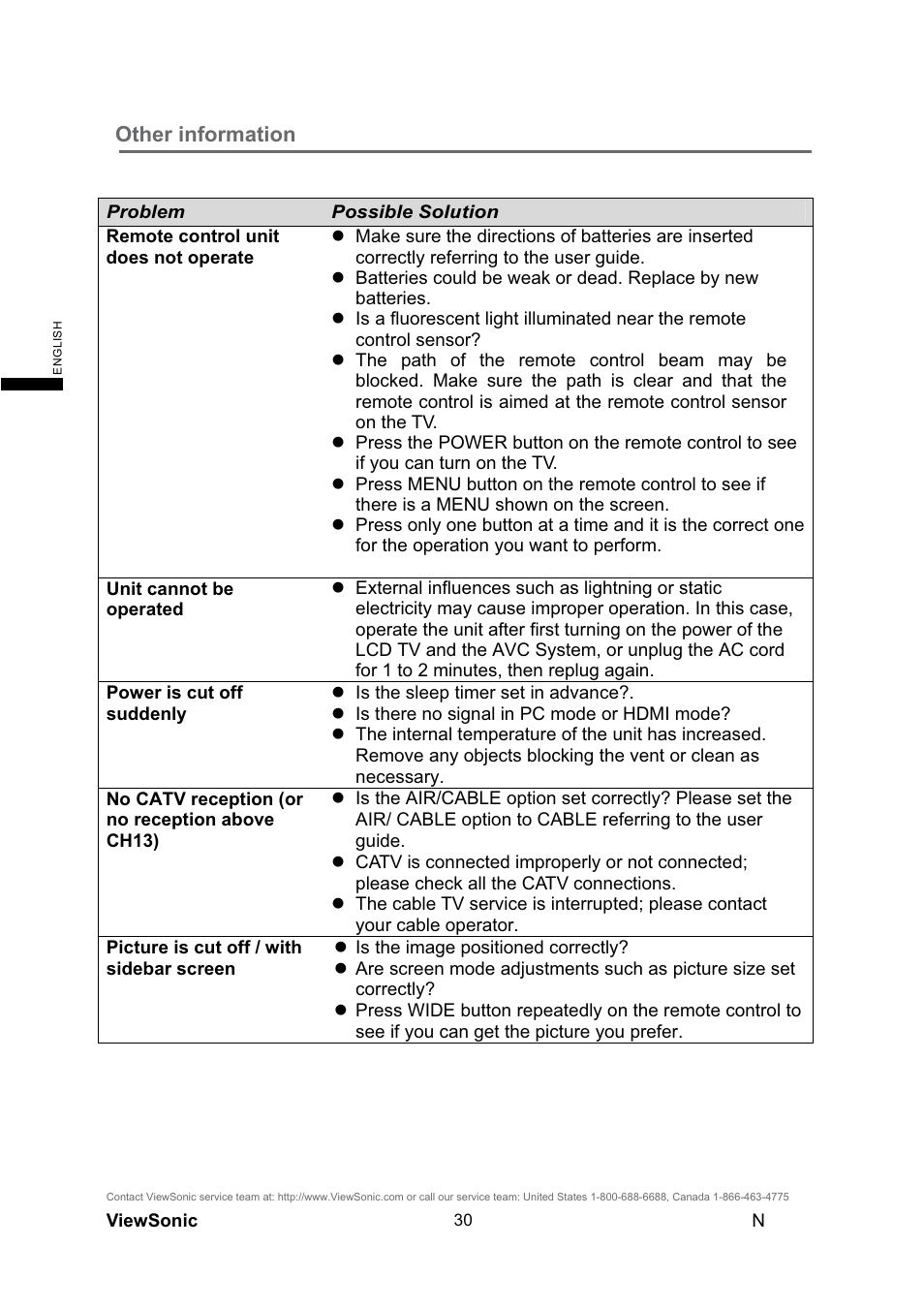 Other information | VIEWSONIC N4290p User Manual | Page 37 / 42