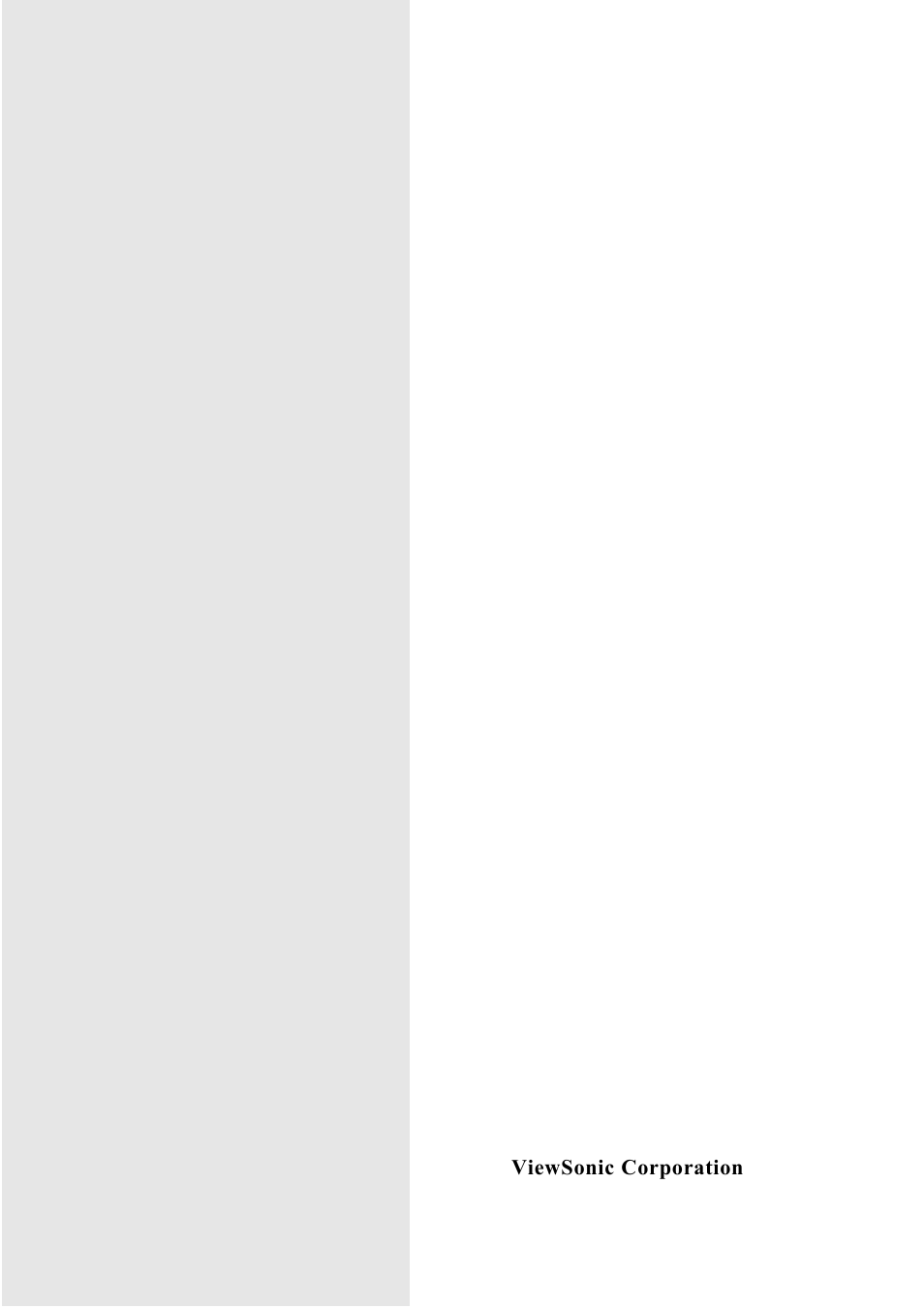 VIEWSONIC VPW450HD User Manual | Page 48 / 48