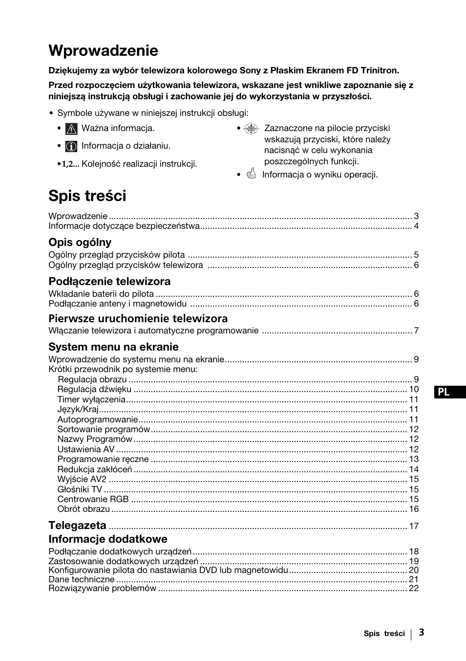 Sony KV-29FX64K User Manual | Page 82 / 122