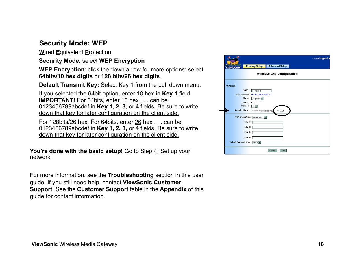 VIEWSONIC Wireless Media Gateway WMG80 User Manual | Page 24 / 105