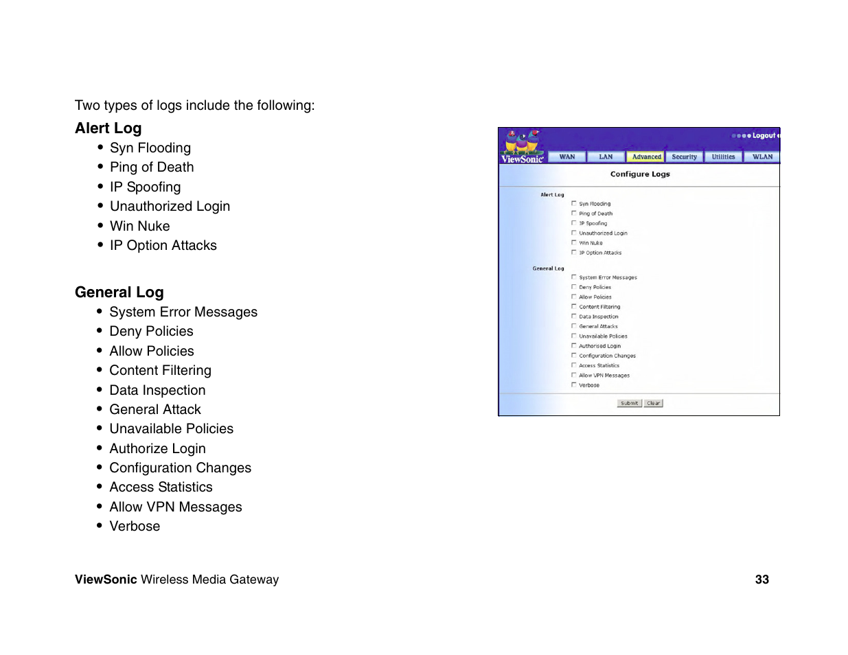 VIEWSONIC Wireless Media Gateway WMG80 User Manual | Page 39 / 105