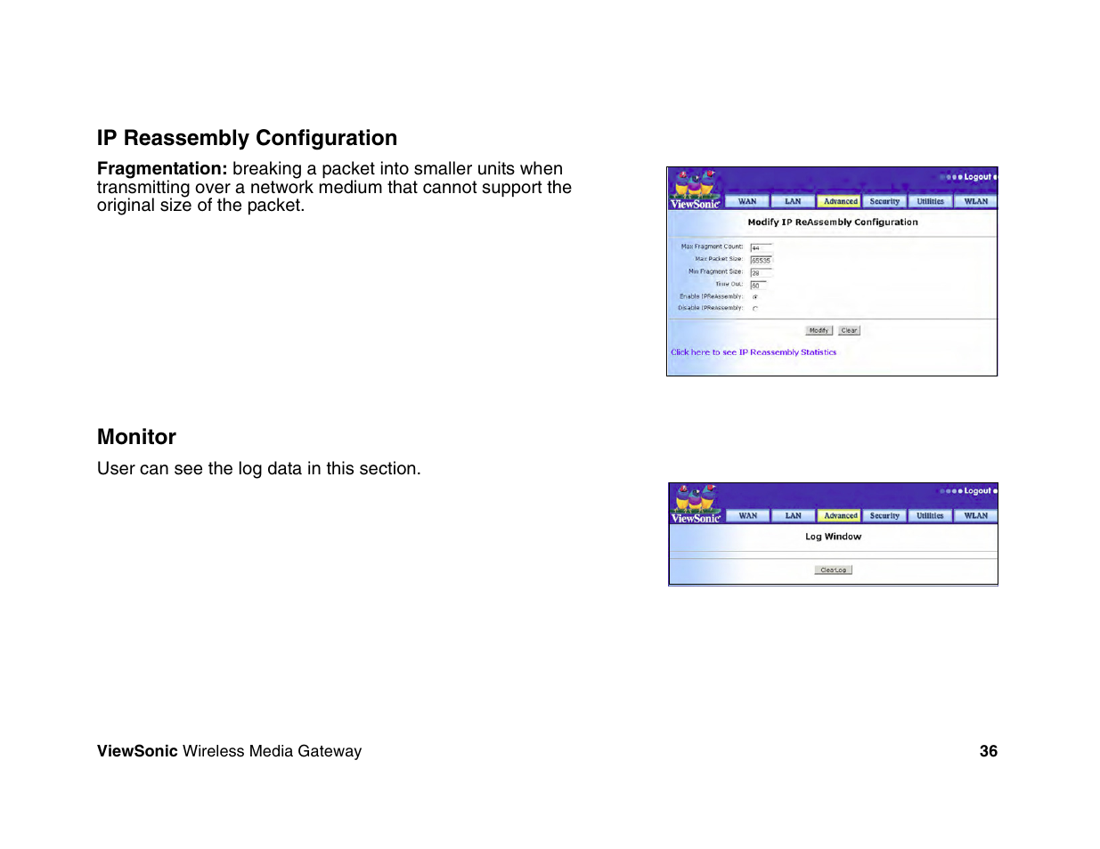 VIEWSONIC Wireless Media Gateway WMG80 User Manual | Page 42 / 105